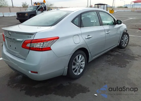 2015 Nissan Sentra Sv z USA, uszkodzony, nr VIN 3N1AB7AP6FY370390